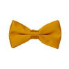 Gold Satin Bow Tie - Stylish and Formal