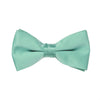 Tiffany Blue Satin Bow Tie - Stylish and Formal