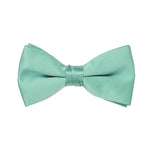 A classic Tiffany blue satin bow tie that delivers a perfect knot every time. Ideal for formal events, tuxedos, and dress occasions.