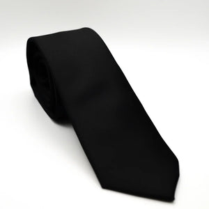 Black Silk Classic Men's Neck Tie