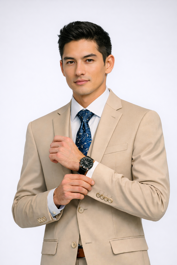 Tan Suit Jacket