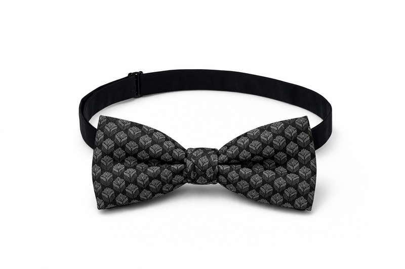 Gently used subtle green seville bow tie with adjustable hook closure. Pre-tied for instant wear.