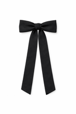 Gently used black western bow tie with adjustable hook closure. Pre-tied for instant wear.
