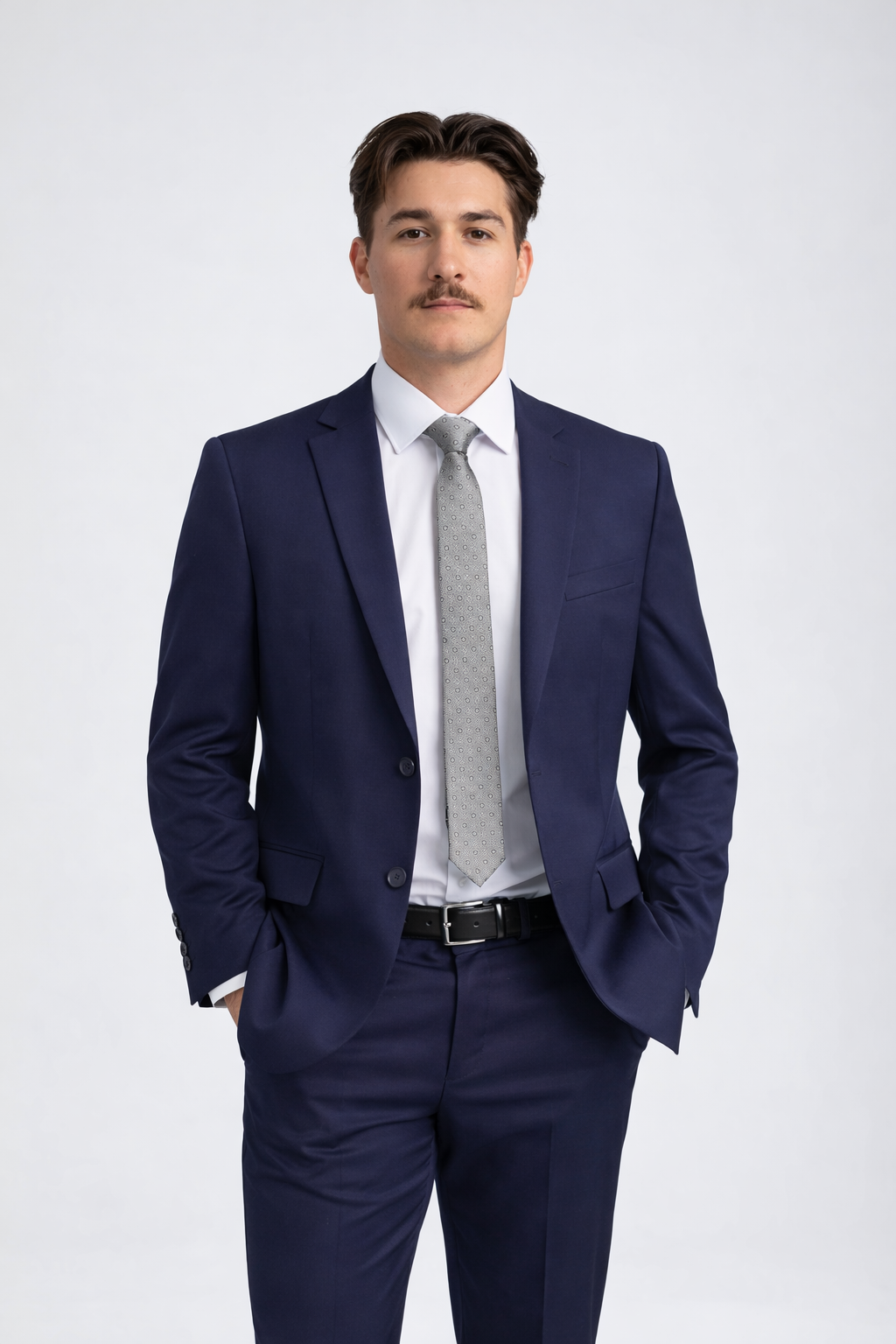 Men's Navy Slim Fit Suit