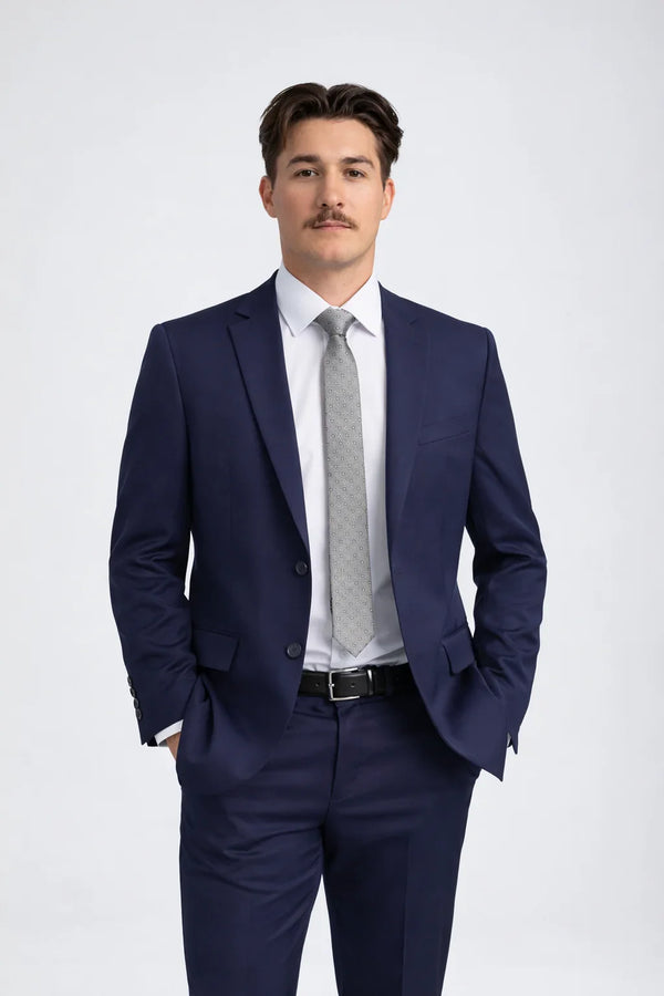 Men's Navy Slim Fit Suit