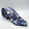 Indigo Grace Floral Patterned Neck Tie